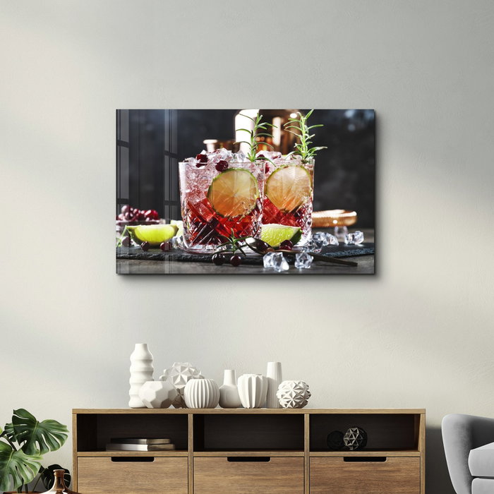 Wallity Pintura Decorativa de Vidrio Templado Multicolor 46 x 72 cm Wallity Pintura Decorativa de Vidrio Templado Multicolor 46 x 72 cm